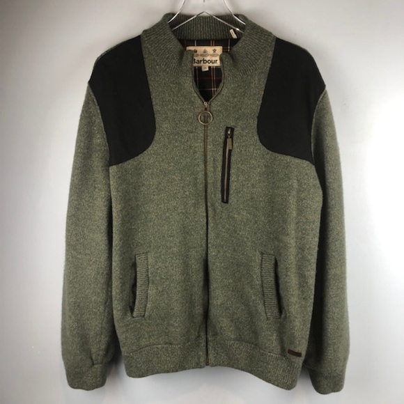Barbour Other - Men's Barbour Full Zip Cardigan Sz XXL